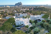 Villa mit Panoramablick auf das Meer / Calpe