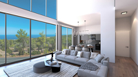 Elegante Villa mit drei Schlafzimmern und spektakulärem Meer- und Bergblick mit privatem Concierge