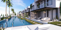 Gartenapartment mit zwei Schlafzimmern und eigenem Infinity Pool in erster Meereslage