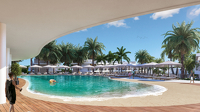 Luxuriöses Eckapartment mit zwei Schlafzimmern in Resortanlage