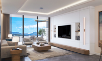 Luxuriöses Apartment mit zwei Schlafzimmern in Resortanlage
