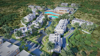 Luxuriöses Apartment mit zwei Schlafzimmern in Resortanlage