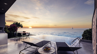 Wunderschönes Apartment mit drei Schlafzimmern in Wohnanlage direkt am Meer