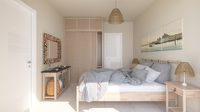 Traumhaftes Penthouse mit drei Schlafzimmern in Wohnanlage direkt am Meer
