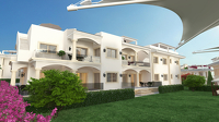 Wunderschönes Apartment (links) mit drei Schlafzimmern in Wohnanlage direkt am Meer