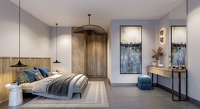 Wunderschönes Eckapartment mit zwei Schlafzimmern (Block A) in Resortanlage
