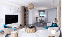 Wunderschönes Eckapartment mit zwei Schlafzimmern (Block G, Süd) in Resortanlage