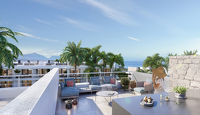 Wunderschönes Eckapartment mit zwei Schlafzimmern (Block E, West) in Resortanlage