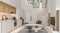 Traumhaftes Penthouse mit zwei Schlafzimmern (Block D) in Resortanlage