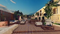 Traumhaftes Eck-Penthouse mit zwei Schlafzimmern (Block C) in Resortanlage