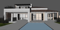 Neubauprojekt einer Finca mit großer Terrasse und Pool zu verkaufen