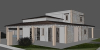 Neubauprojekt einer Finca mit großer Terrasse und Pool zu verkaufen