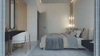 Luxuriöses Gartenapartment mit zwei Schlafzimmern in Resortanlage