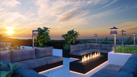 Luxuriöses Gartenapartment mit zwei Schlafzimmern in Resortanlage