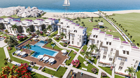 Traumhaftes Penthouse mit zwei Schlafzimmern in Wohnanlage direkt am Meer