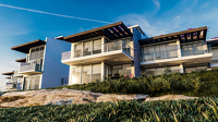 Traumhaftes Penthouse mit zwei Schlafzimmern in Wohnanlage direkt am Meer