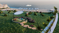 Traumhaftes Penthouse mit zwei Schlafzimmern in Wohnanlage direkt am Meer