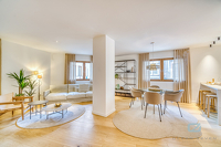 Geräumiges Apartment mit Dachterrasse und Patio