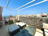 Stylisches Penthouse am Strand von S‘Arenal mit Meerblick