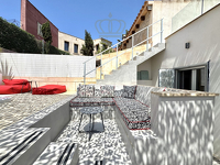 Haus mit karibischem Flair und Ferienvermietlizenz in Cala Llombards