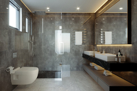 Luxuriöses Gartenapartment mit zwei Schlafzimmern in Resortanlage