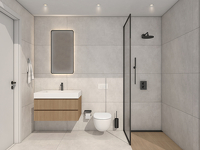 Traumhaftes Eckpartment im Erdgeschoss mit einem Schlafzimmer (Block C) in Resortanlage