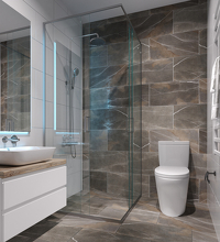 Luxuriöses Duplex-Gartenapartment mit einem Schlafzimmer